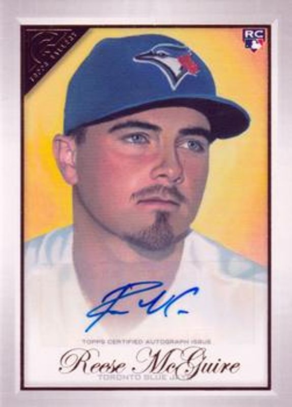 Reese McGuire 2019 Topps Gallery #85 Autographs RAW