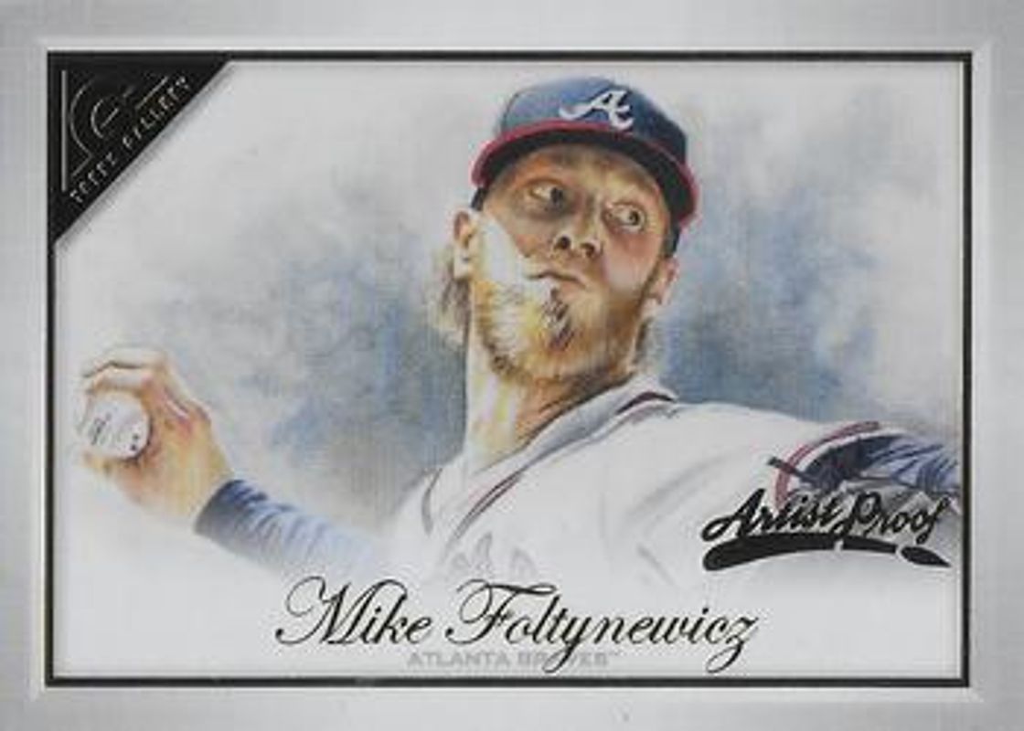 Mike Foltynewicz 2019 Topps Gallery #37 Artist Proof RAW