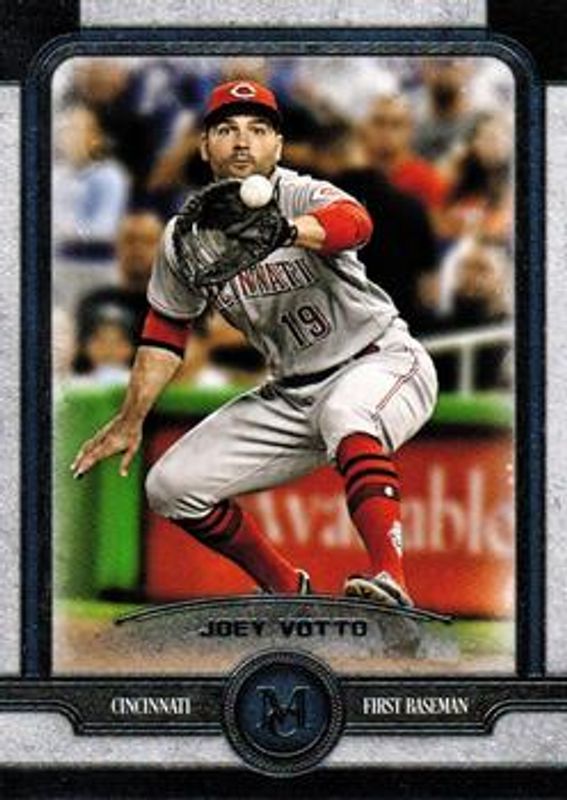 Joey Votto 2019 Topps Museum Collection #26 Base RAW
