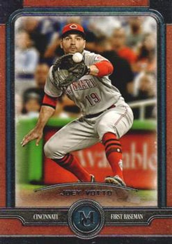 Joey Votto 2019 Topps Museum Collection #26 Copper RAW
