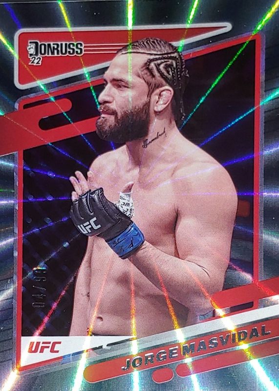 2022 Donruss UFC #22 Holo Laser /99