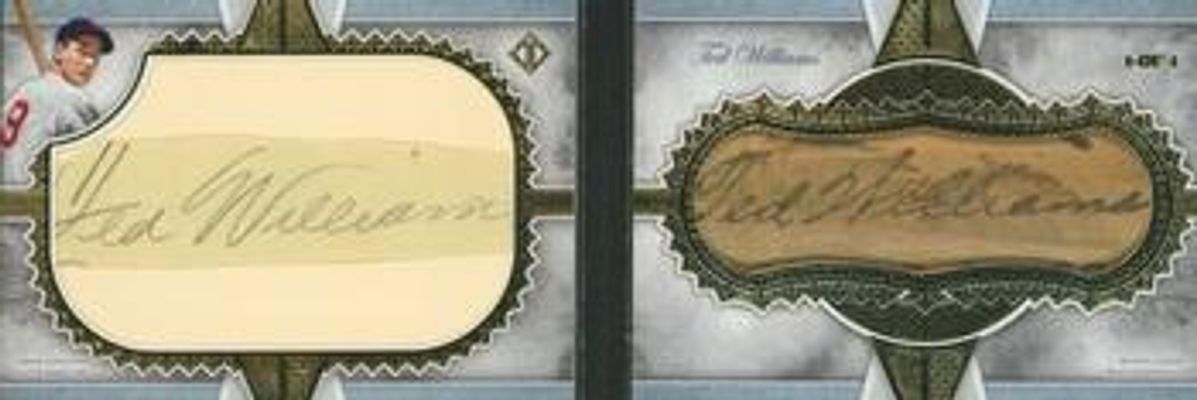 2019 Topps Transcendent #CSBN-TW Autographs Bat Nameplate Book /1