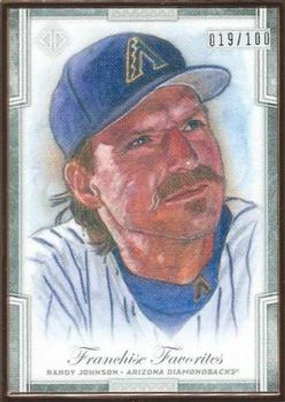 Randy Johnson 2019 Topps Transcendent #FFR-RJO Franchise Favorites - Reproductions /100 RAW