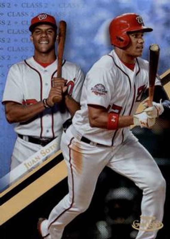 Juan Soto 2019 Topps Gold Label #66 Class 2 RAW