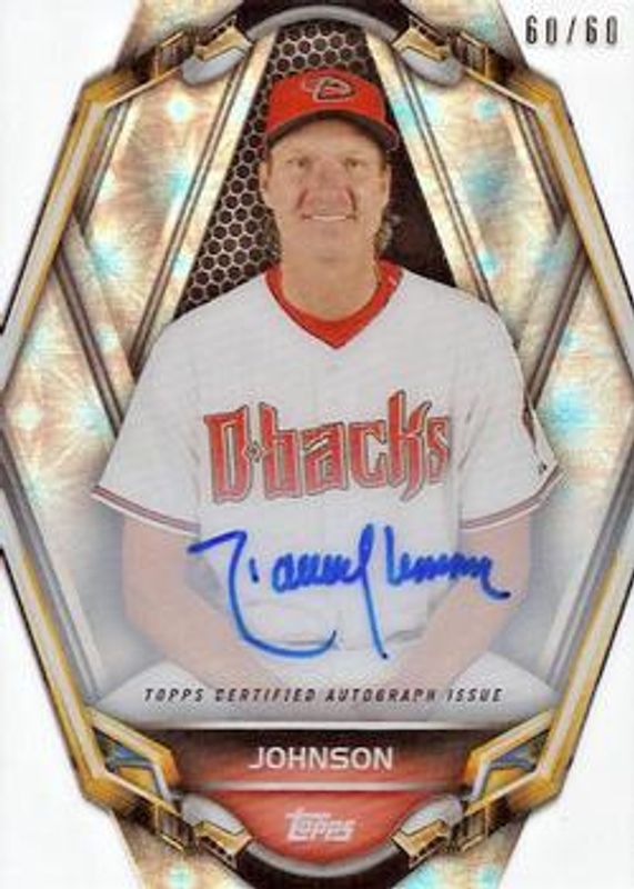 Randy Johnson 2019 Topps High Tek #PT-RJ PortraiTEK Autographs /70 RAW