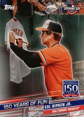 2019 Topps Opening Day #YOF-18 150 Years of Fun