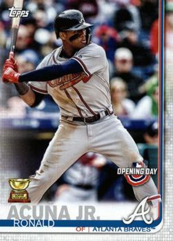 Ronald Acuna Jr. 2019 Topps Opening Day #51 Base RAW