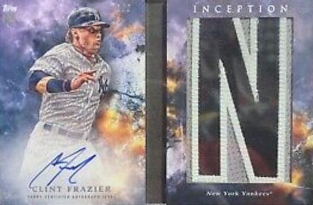 2018 Topps Inception #IATL-CF Autographs Letter Books /2