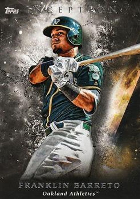 Franklin Barreto 2018 Topps Inception #83 Base RAW