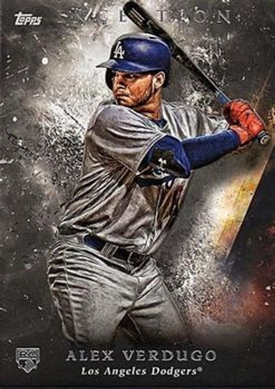 Alex Verdugo 2018 Topps Inception #36 Base Rookie RAW