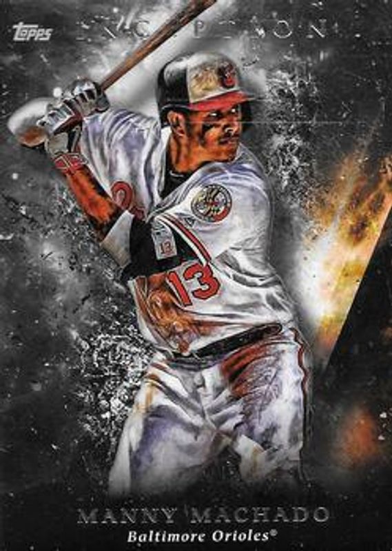 Manny Machado 2018 Topps Inception #79 Base RAW