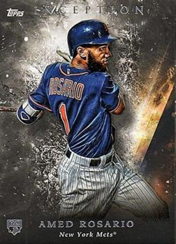 Amed Rosario 2018 Topps Inception #99 Base Rookie RAW