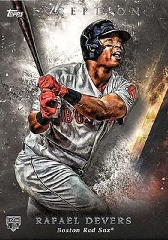 Rafael Devers 2018 Topps Inception #50 Base Rookie RAW
