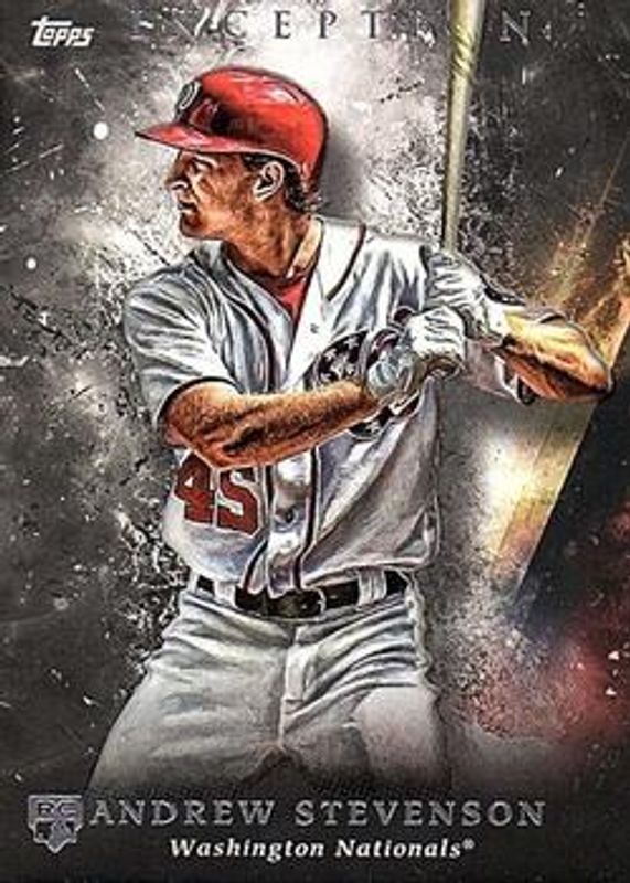 Andrew Stevenson 2018 Topps Inception #16 Base Rookie RAW