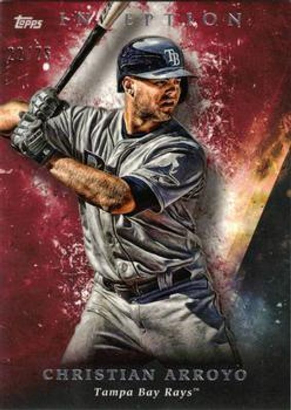 2018 Topps Inception #92 Red /75