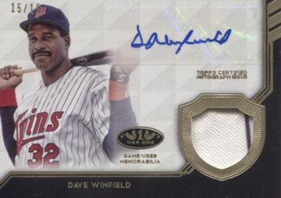 2018 Topps Tier One #AT1R-DW Autographed Tier One Relics /35