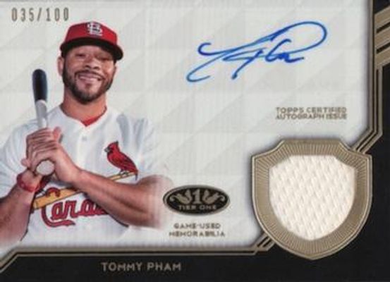 2018 Topps Tier One #AT1R-TP Autographed Tier One Relics /35