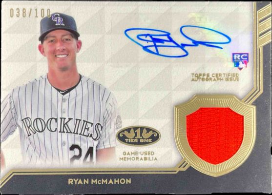 2018 Topps Tier One #AT1R-RM Autographed Tier One Relics /35