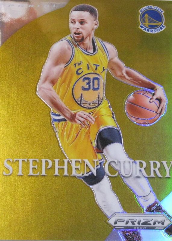 Stephen Curry 2023 Prizm Deca #4 Most Valuable Players - Gold /10 PSA 10