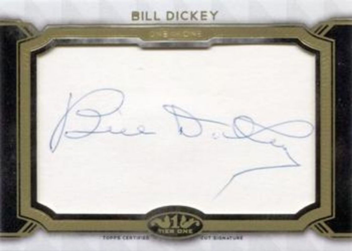 2018 Topps Tier One #T1CS-BD Cut Signatures /1