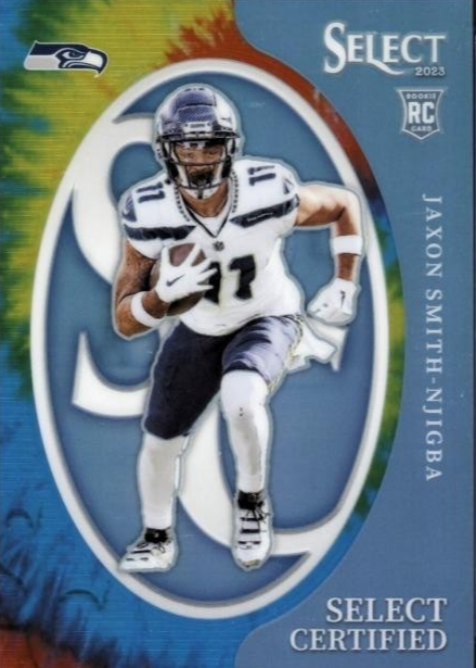Jaxon Smith-Njigba 2023 Select #CRO-JSN Select Certified Rookies - Tie ...