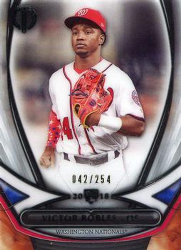 Victor Robles 2018 Topps Tribute #18R-10 2018 Rookies /254 RAW