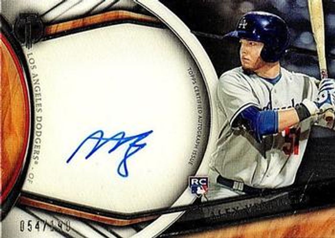 Alex Verdugo 2018 Topps Tribute #TA-AV Autographs /110 Rookie RAW