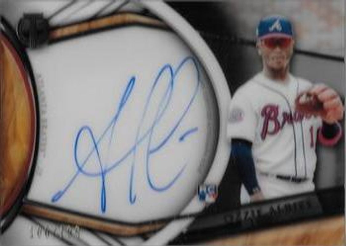 Ozzie Albies 2018 Topps Tribute #TA-OAL Autographs /110 Rookie RAW