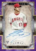 Shohei Ohtani 2018 Topps Five Star #FSA-SO Purple /50 Price Guide