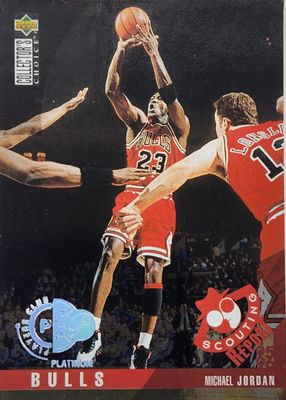 1995 Upper Deck Collector's Choice #324 Scouting Report - Player's Club Platinum