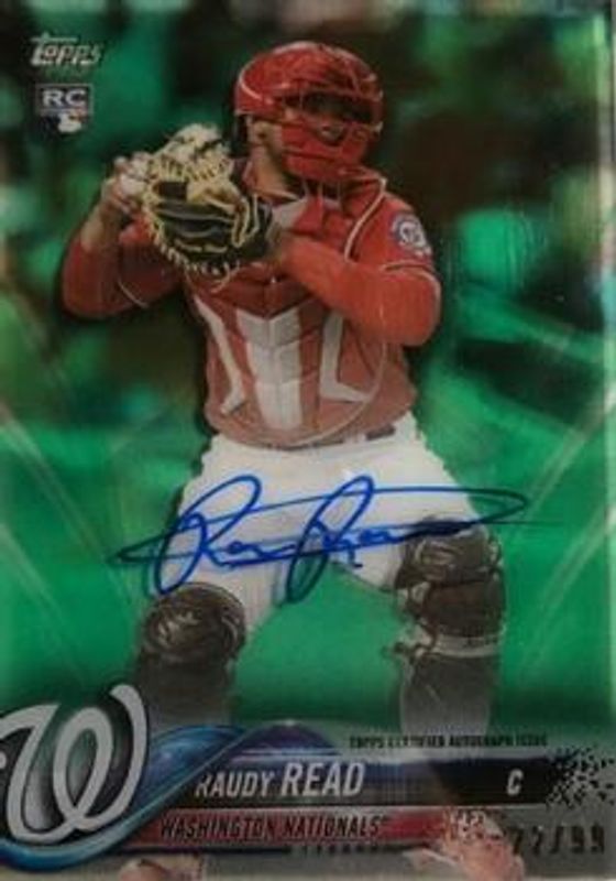 2018 Topps Clearly Authentic #CAA-RR Green /99