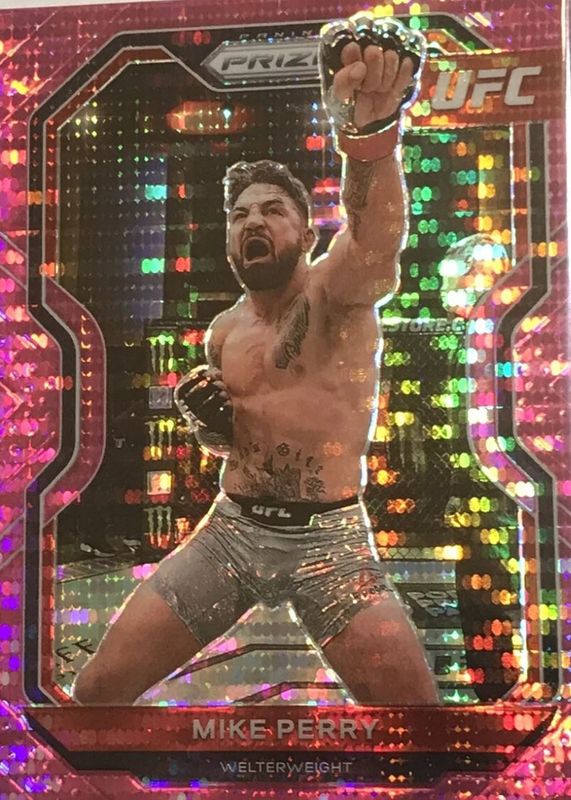 2021 Prizm UFC #19 Pink Pulsar /42