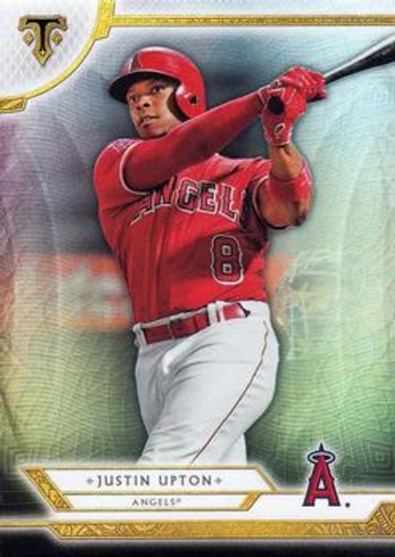 Justin Upton 2018 Topps Triple Threads #42 Base RAW