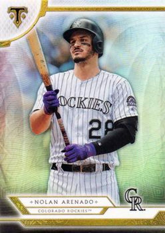 Nolan Arenado 2018 Topps Triple Threads #11 Base RAW