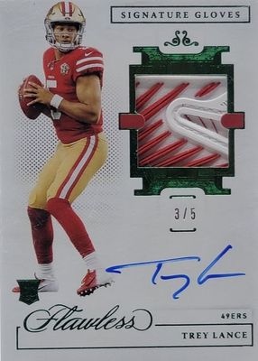 2021 Flawless #RPA-TRL Rookie Patch Auto - Emerald (/5)