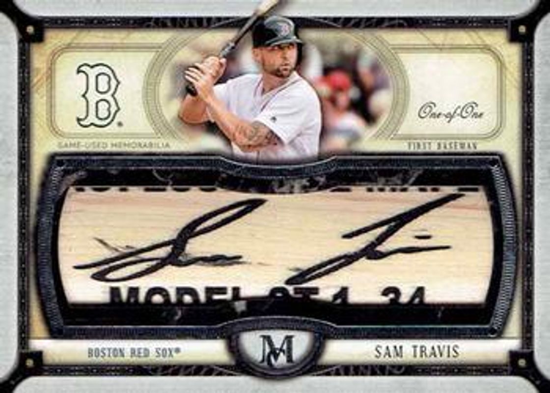 2018 Topps Museum Collection #JLBN-ST Jumbo Lumber Bat Nameplate Relics /1