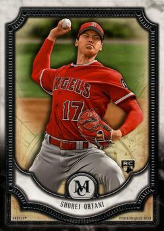 Shohei Ohtani 2018 Topps Museum Collection #100 Base Rookie RAW