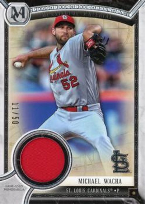 2018 Topps Museum Collection #MMR-MW Meaningful Material Patch Relics /50