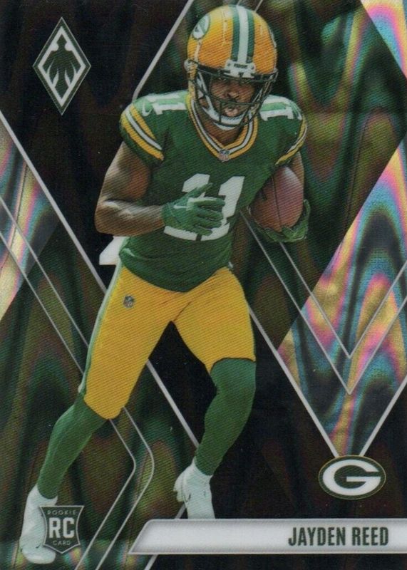 Jayden Reed 2023 Phoenix #111 Black Seismic /10 Rookie RAW