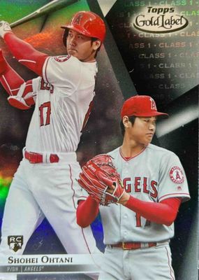 2018 Topps Gold Label #17 Class 1 - Black