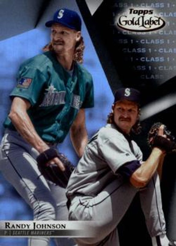 Randy Johnson 2018 Topps Gold Label #88 Class 1 - Black RAW