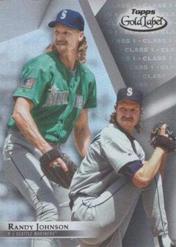 Randy Johnson 2018 Topps Gold Label #88 Class 1 RAW