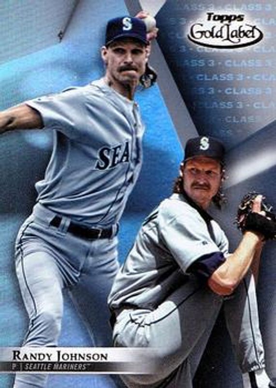 Randy Johnson 2018 Topps Gold Label #88 Class 3 RAW