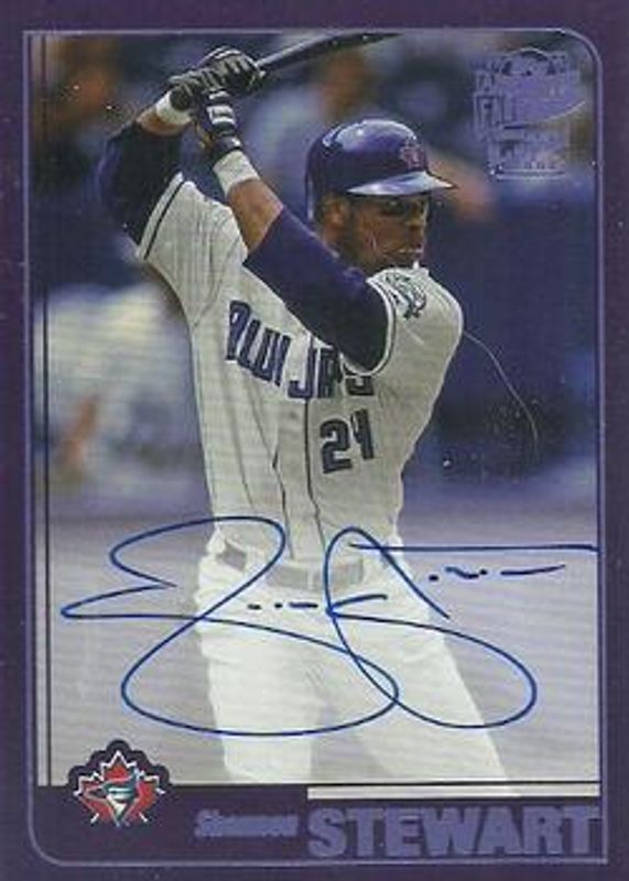 2018 Topps Archives #FFA-SS Fan Favorites Autographs - Purple /150