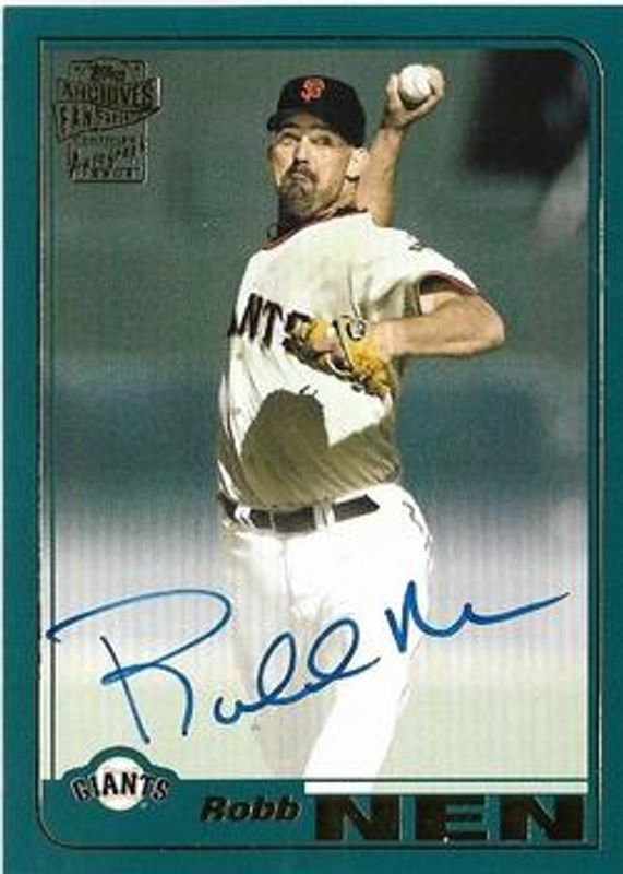 2018 Topps Archives #FFA-RN Fan Favorites Autographs