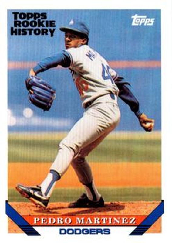 Pedro Martinez 2018 Topps Archives #557 Topps Rookie History /991993 RAW