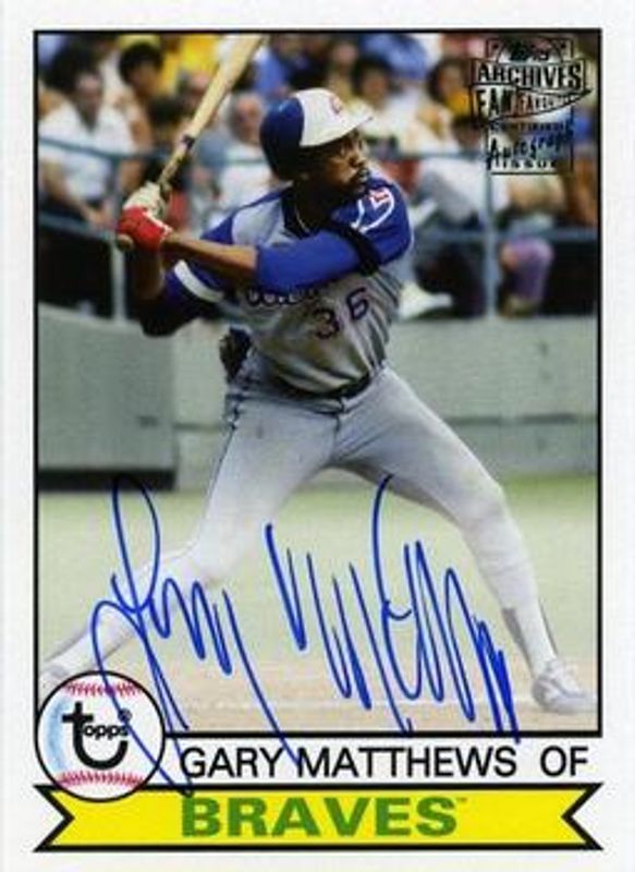 2018 Topps Archives #FFA-GM Fan Favorites Autographs