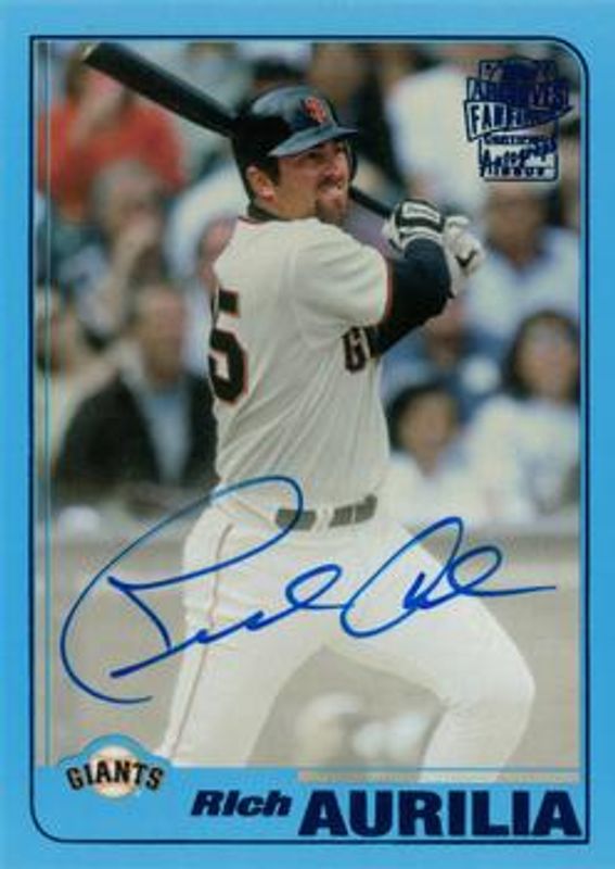 2018 Topps Archives #FFA-RA Fan Favorites Autographs - Blue /25