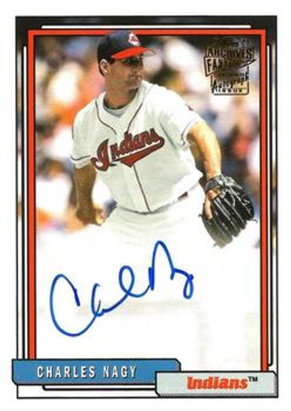 2018 Topps Archives #FFA-CN Fan Favorites Autographs