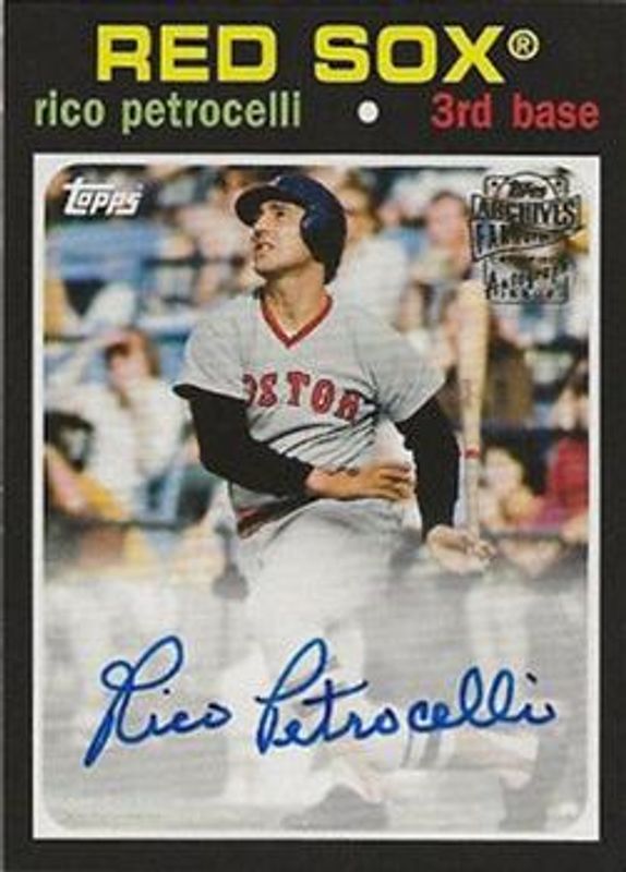 2018 Topps Archives #FFA-RP Fan Favorites Autographs
